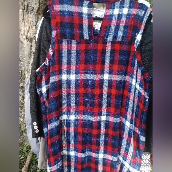 Maurices large plaid print /dress/ tunic size 3 - Picture 3 of 5